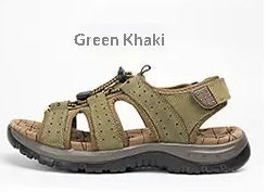 Summer Sandals For Men Fashionable Versatile Sporty Open-toe Solid-color Casual Shoes