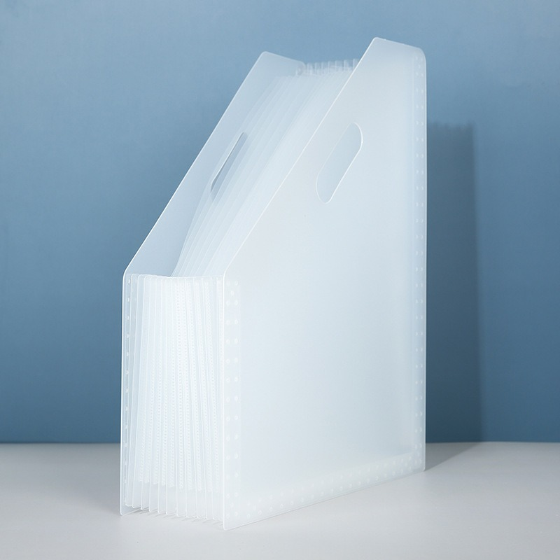 Vertical organ bag-horizontal style-13 squares-blue-1 piece