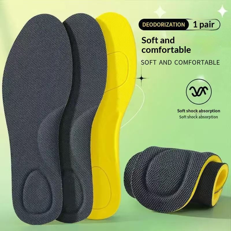Breathable High-elasticity Shock-absorbing Casual Insole