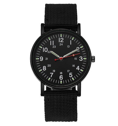 Men's Watch Nylon Woven Belt Casual Spor