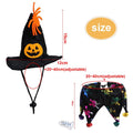 Halloween Collar Children Witch Hat Pet Dog Cat Funny Party Cospl