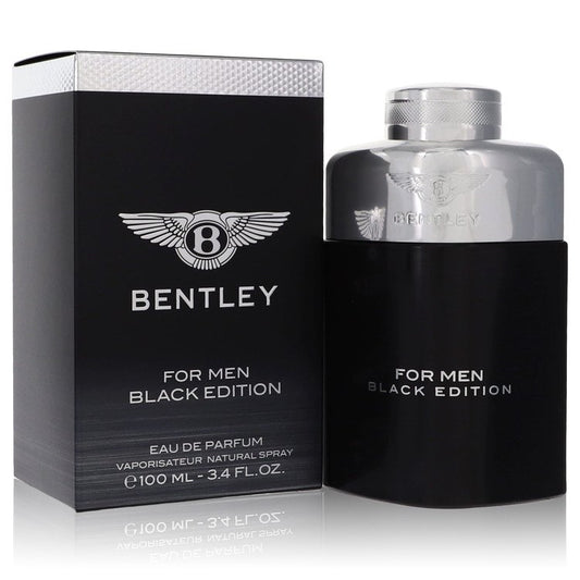 Bentley Black Edition par Bentley Eau De Parfum Vaporisateur 100 ml pour Homme