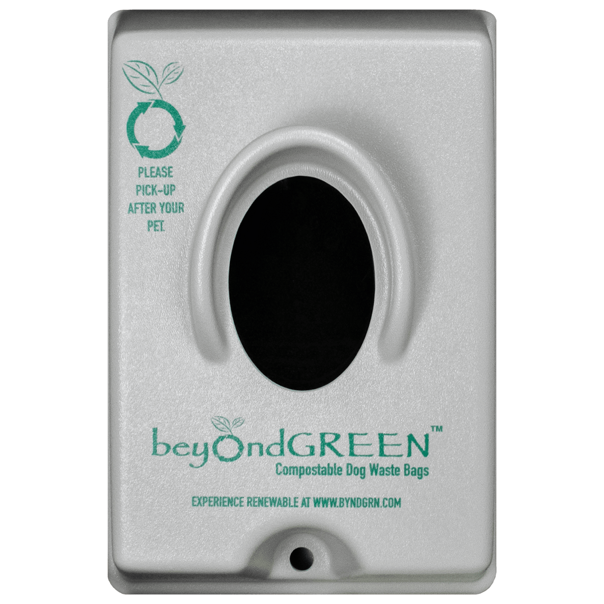 beyondGREEN Single-Pull Hundekotbeutelspender – Wand-/Stangenmontage – Kompatibel mit Single-Pull Header Packs – Robuste Konstruktion