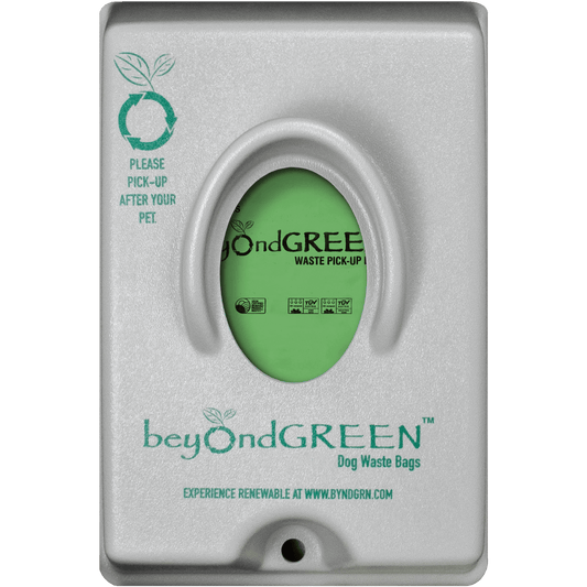beyondGREEN Single-Pull Hundekotbeutelspender – Wand-/Stangenmontage – Kompatibel mit Single-Pull Header Packs – Robuste Konstruktion