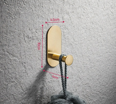 Single Bar Towel Rack Bathroom Hook