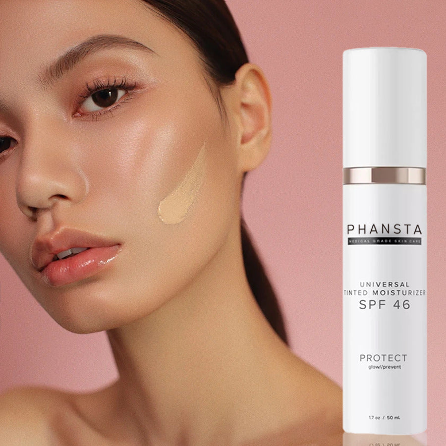 Anti-aging Moisturizing Cream One-piece Light Color Face Sunscreen