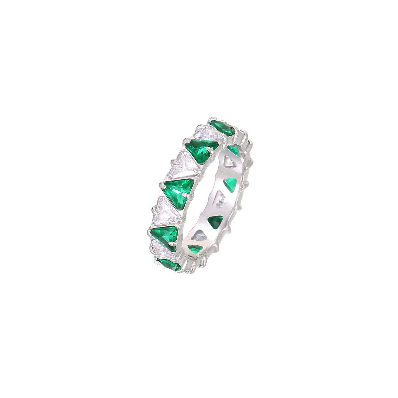Fashionable Colorful Zircon Ring For Women