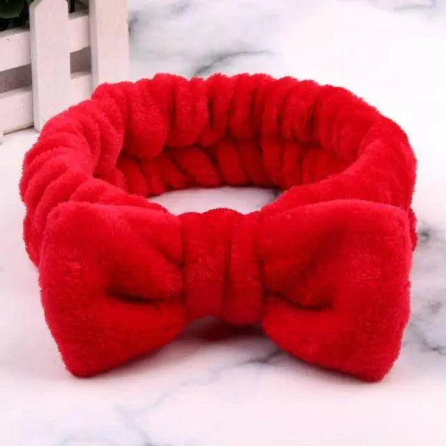 Big Soft Elastic Hairbands SPA Bath Shower Make Up Wash Face Headband Girls Hair Band Women Hair Accessories