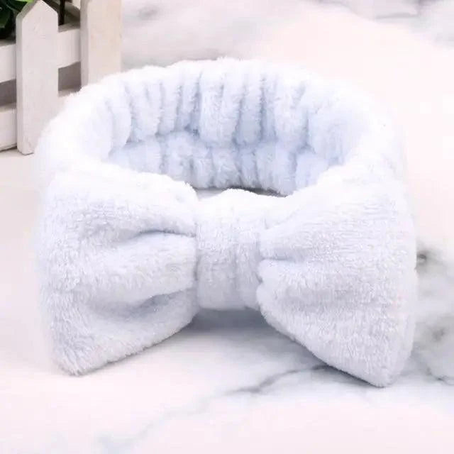 Big Soft Elastic Hairbands SPA Bath Shower Make Up Wash Face Headband Girls Hair Band Women Hair Accessories