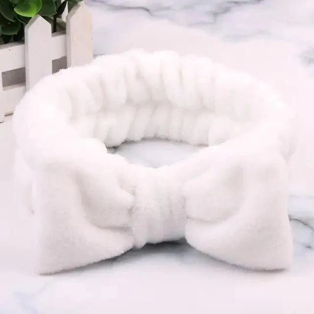 Big Soft Elastic Hairbands SPA Bath Shower Make Up Wash Face Headband Girls Hair Band Women Hair Accessories