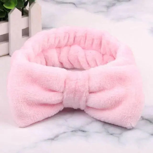 Big Soft Elastic Hairbands SPA Bath Shower Make Up Wash Face Headband Girls Hair Band Women Hair Accessories