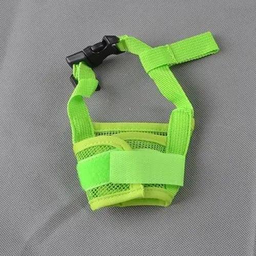 Black Breathable Anti Barking Adjustable Dog Muzzle Nylon Straps Anti Biting Dog Muzzles Cool Pets Accessories