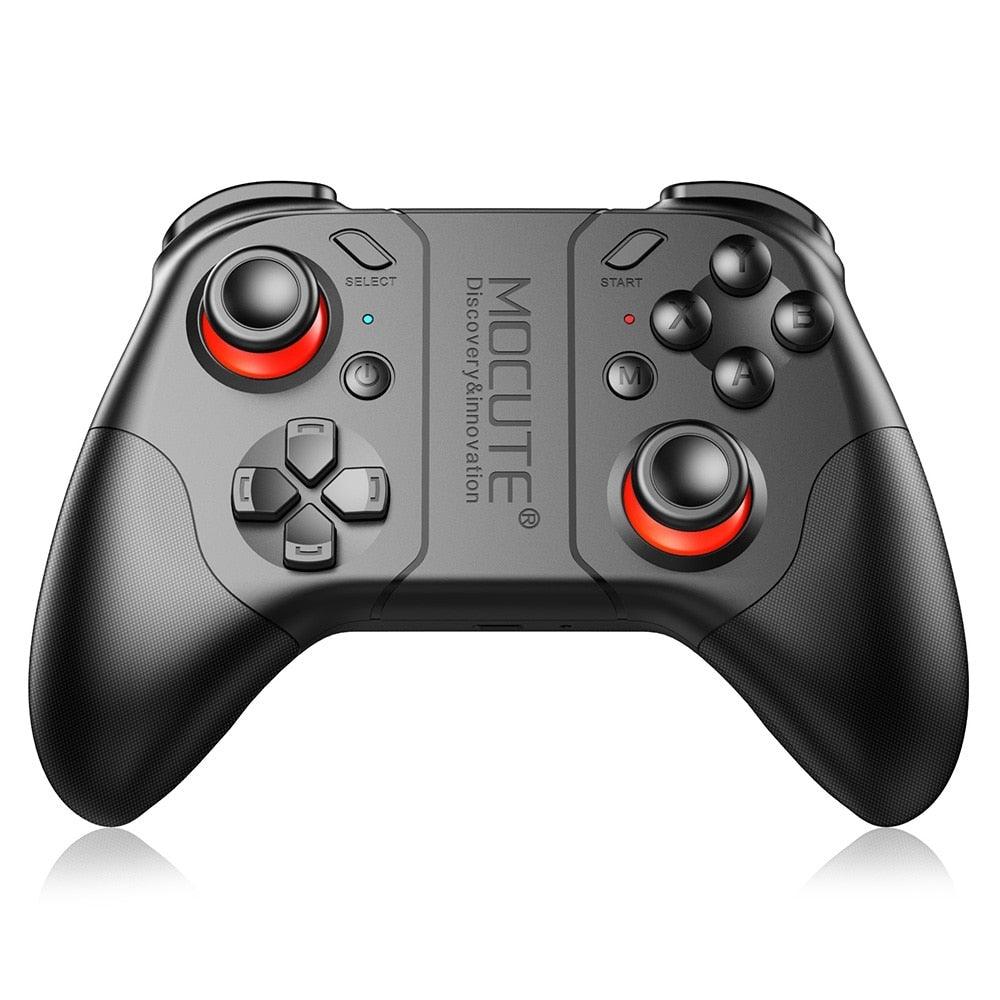 Black Solid Bluetooth Joystick Smartphone Trigger Gamepad Controller Compatible With TV PC Laptop