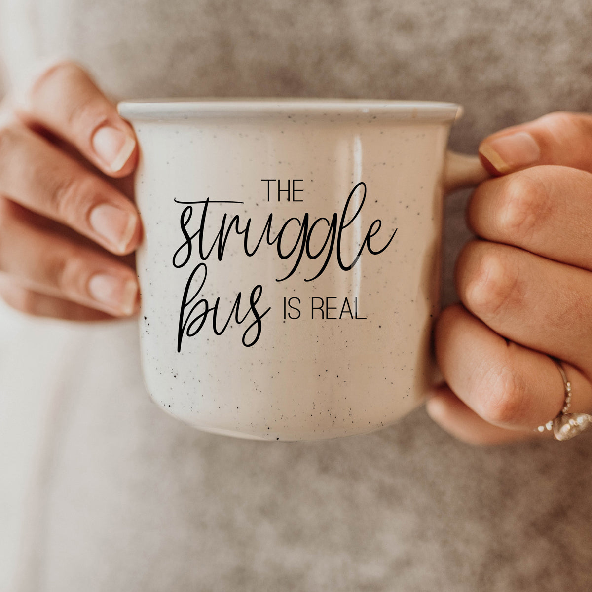 The Struggle 14.5oz Keramiktasse Lustige, inspirierende Kaffeetasse für schwere Tage Geschenk