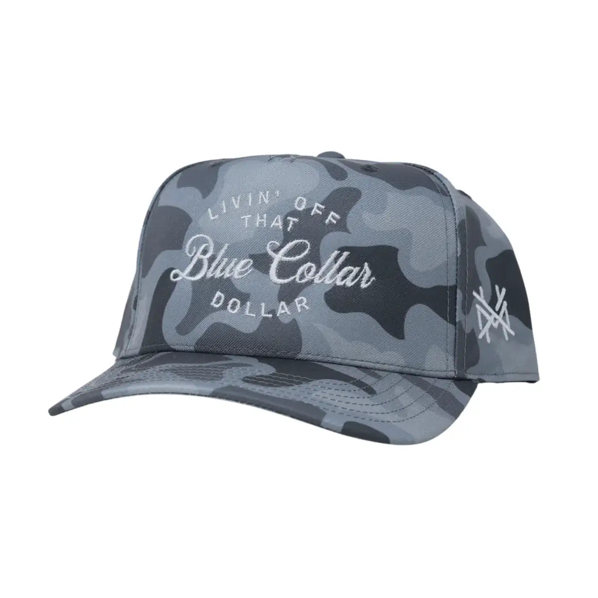 Blue Collar Dollar Snapback Hat