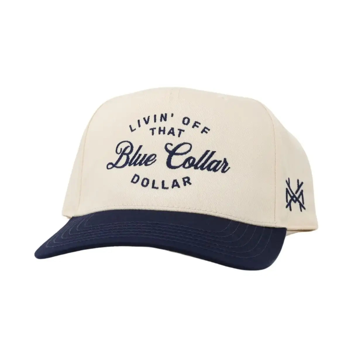 Blue Collar Dollar Snapback Hat