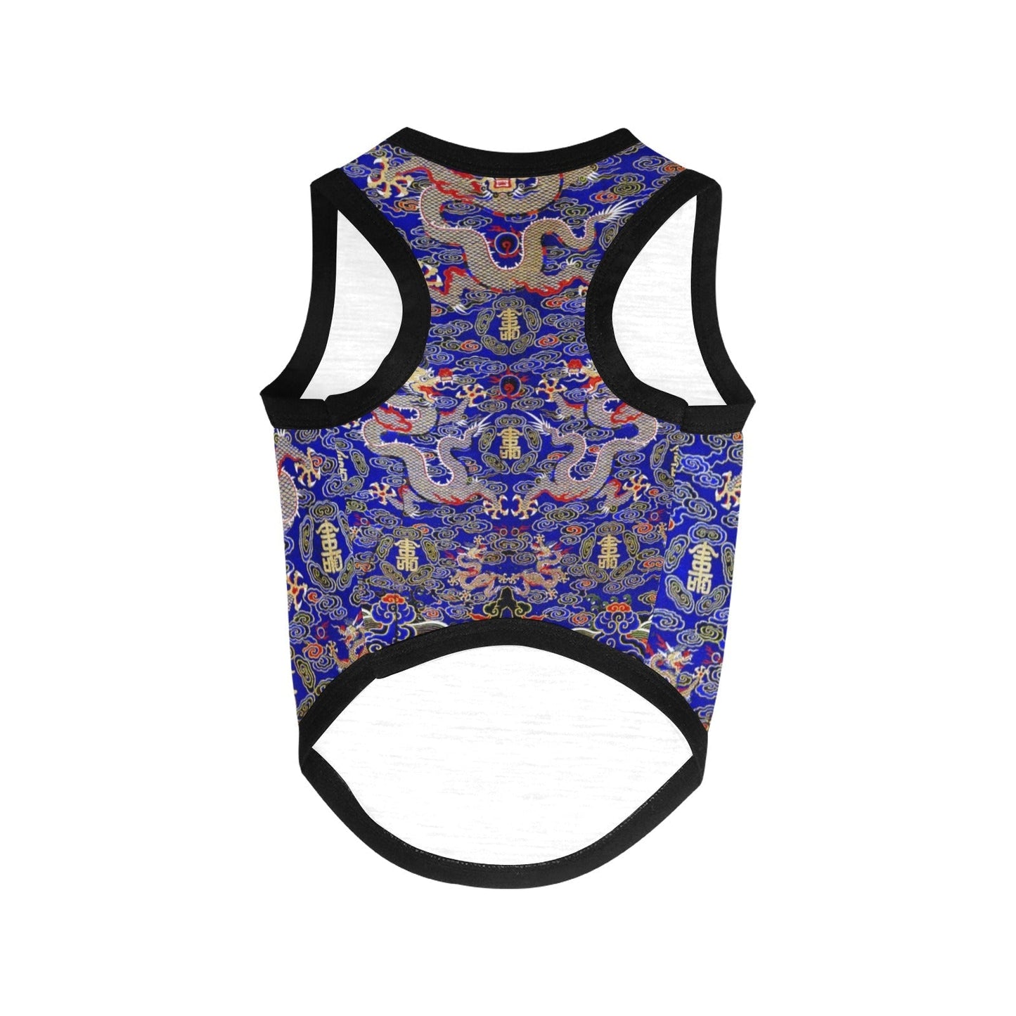 Blue Imperial Dragon Tank Top