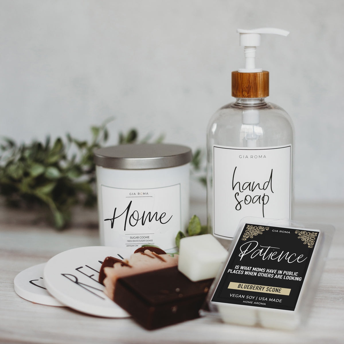 Heidelbeer-Scone Duftkerzen-Geschenkset für Mama, frisch gebackenes englisches Quickbread, süß-säuerliches Aroma