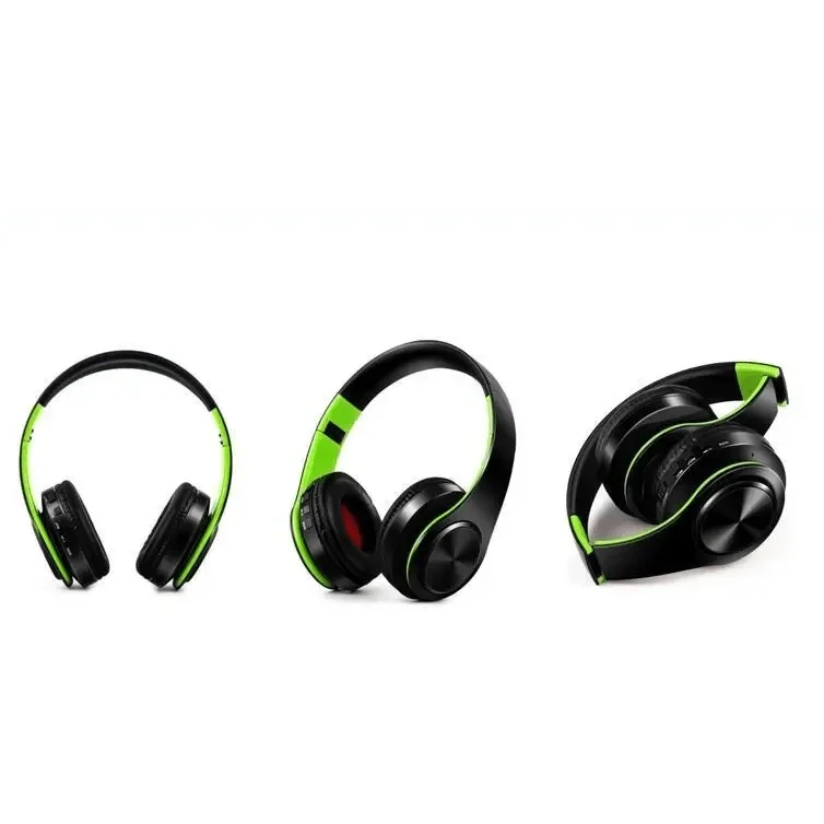 Bluetooth Foldable Earphone Unique Wireless Stereo Headphones Sport Earphone With Microphone Modern Music Headphones