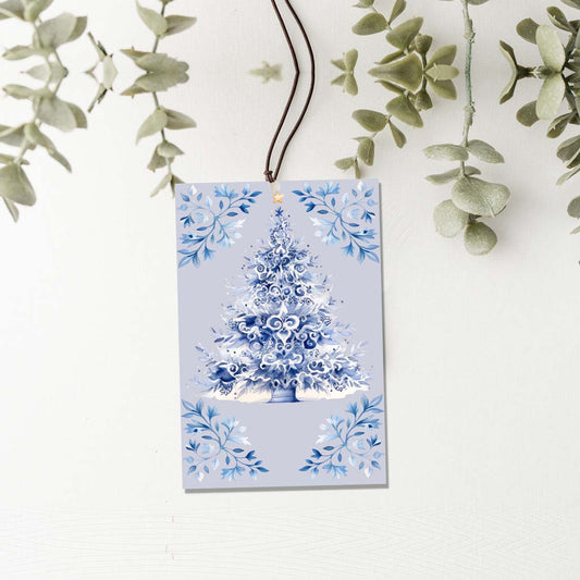 Arbre Bleu Suspendu Désodorisant Voiture Maison Bureau Ornement Parfumé Décoration de Vacances Désodorisant