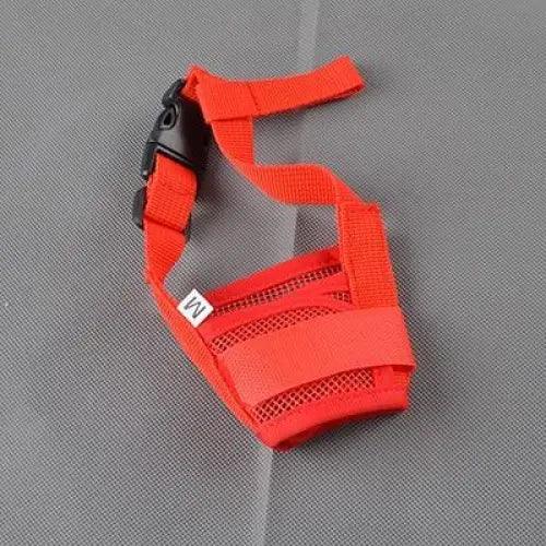 Breathable Adjustable Dog Muzzle Nylon Straps Anti Barking Comfortable Dog Muzzles Pets Accessories Mouth Cover For Outdoor Walking