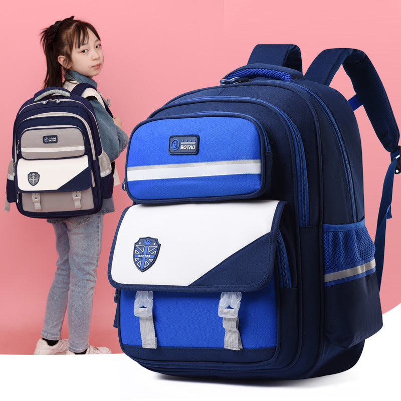 Backpack Large Capacity Boys And Girls Schoolbag