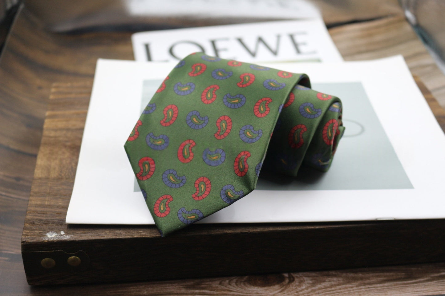 9cm Business Formal Wide-width Tie, Mens Vintage Style