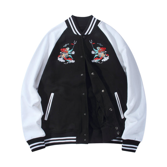 KH3002 Blouson brodé Grenouille