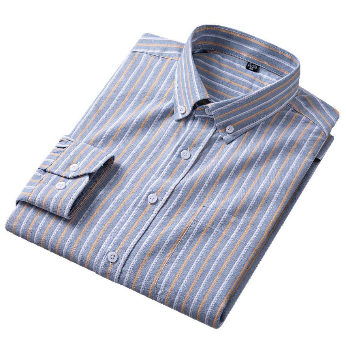 Men's Cotton Long Sleeve Oxford Woven Shirts