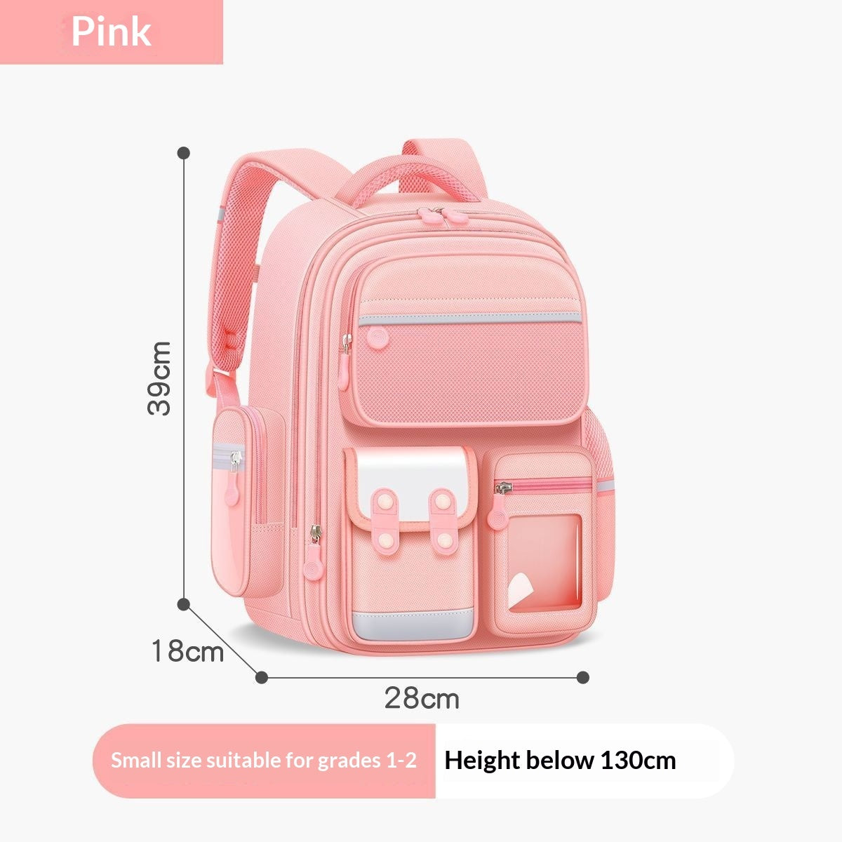 Elementary School Spine-Protecting Backpack