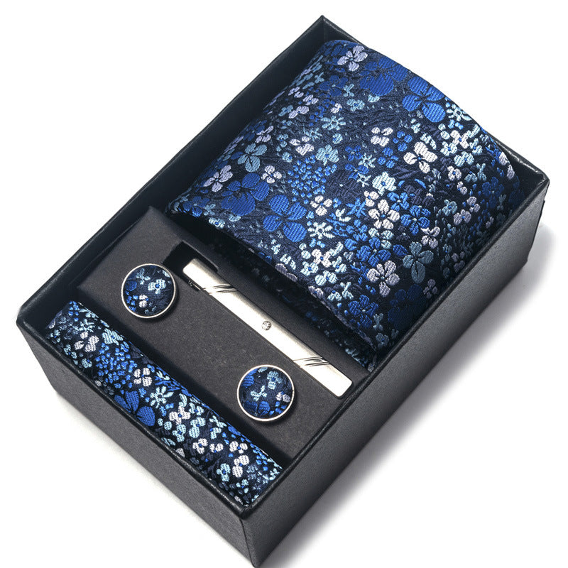 Direct-supply Mens Polyester Yarn-dyed Jacquard Formal Tie