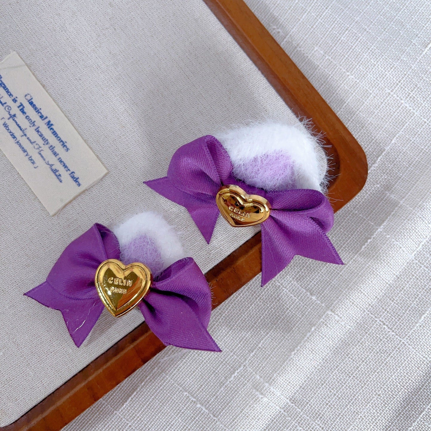 Cute Cat-ear Bow Hair Clip