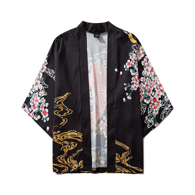 YC6007 Poisson en kimono printanier