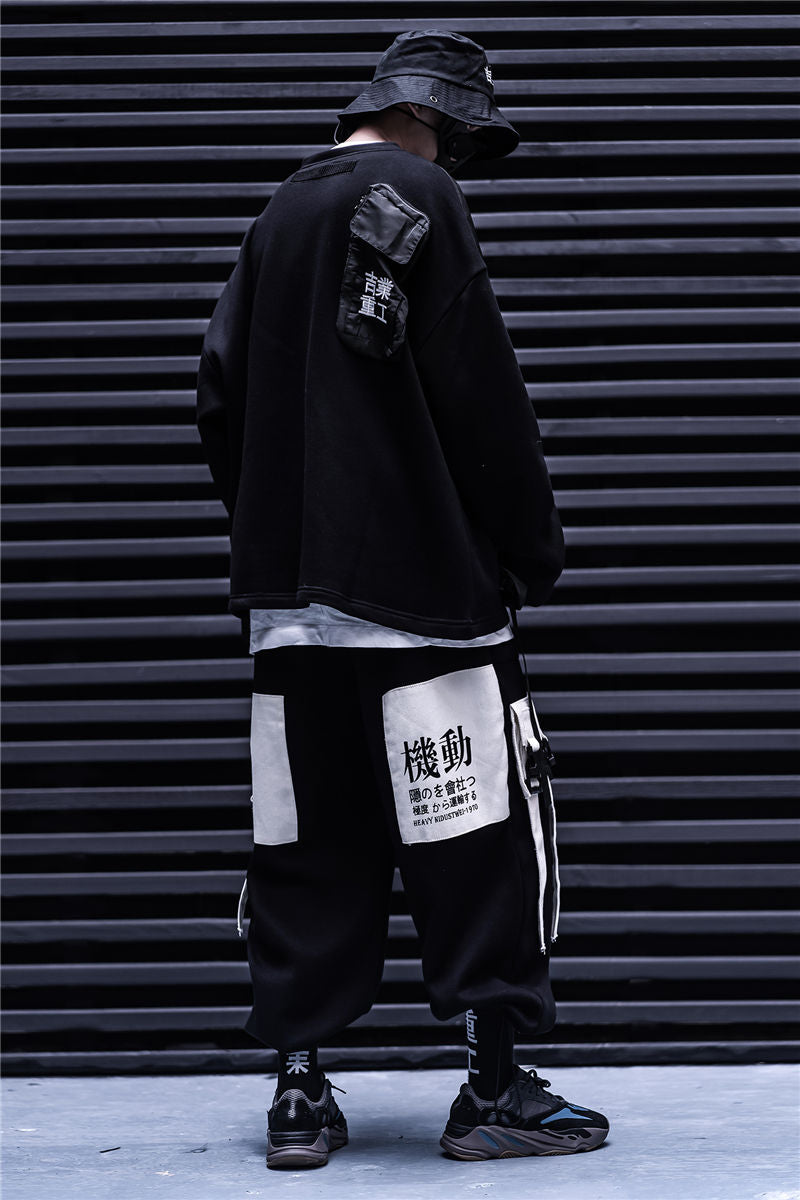 HiS001 Sweat ras du cou industriel urbain