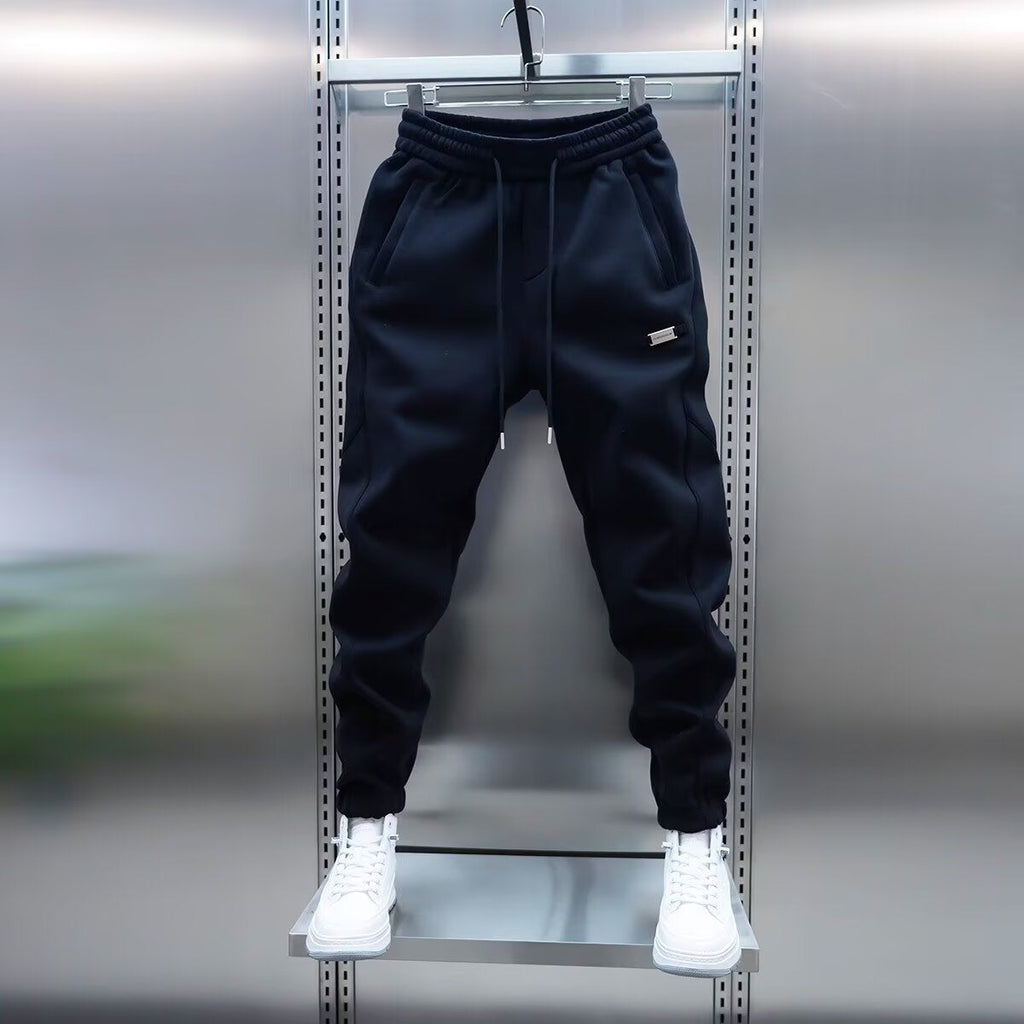 Shangbao Trendy Mens Spring Solid-Color Casual Sweatpants