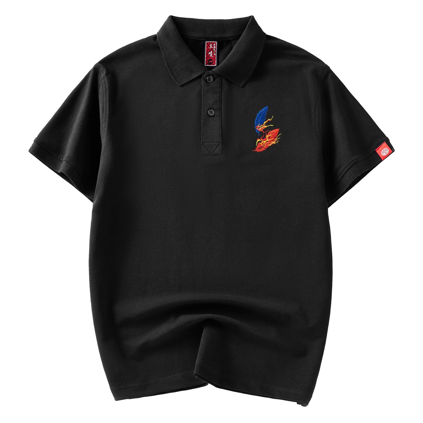 Polo brodé Phénix Volant