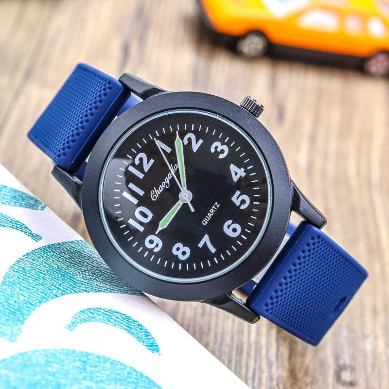 Soft-decorated Waterproof Watch For Children