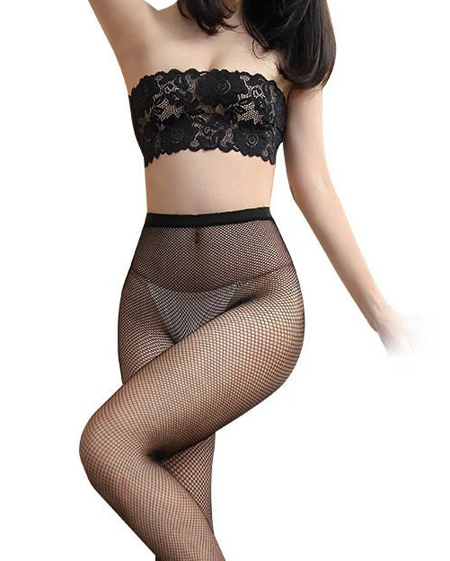 Women's Fishnet Stockings Erotic Lingerie Sexy Hollow Out Small Mesh Medium Mesh Large Mesh Pantyhose