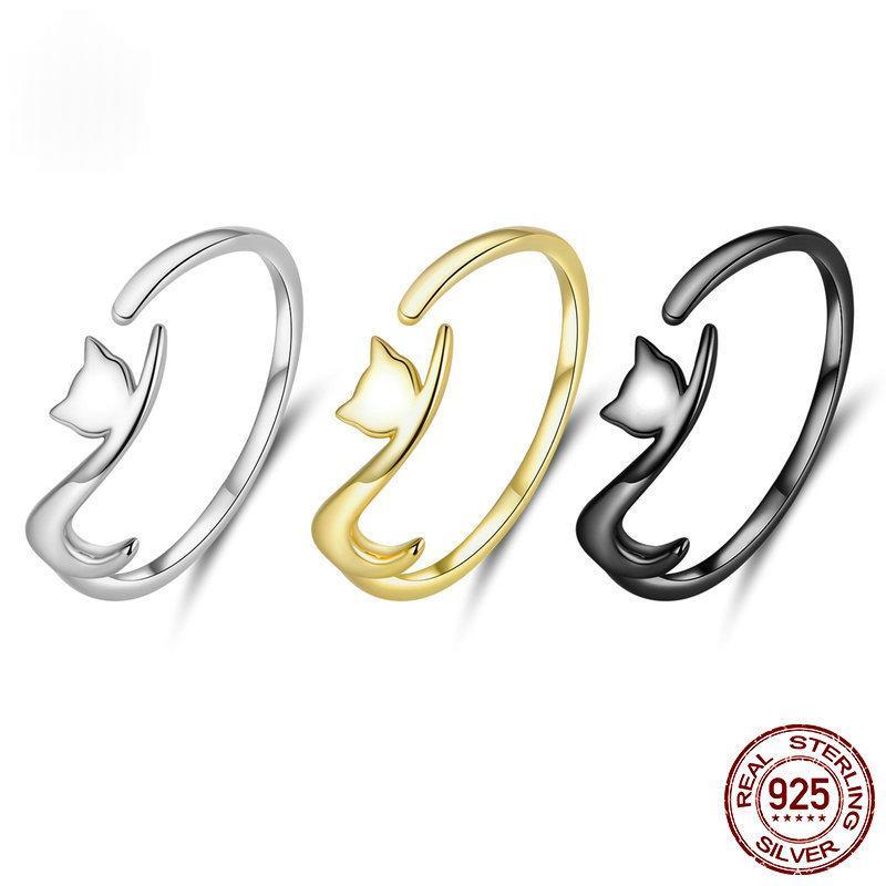Fashionable And Minimalist Gold Open Ring