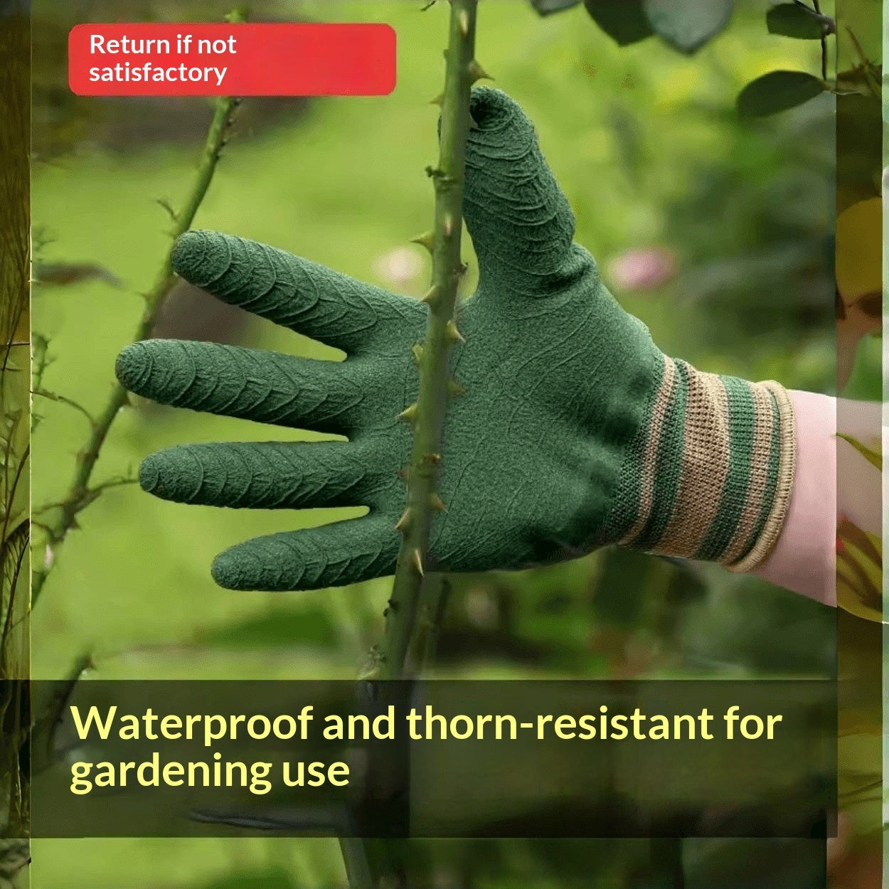 Wear-resistant Chestnut-picking Gloves For Florists And Gardeners