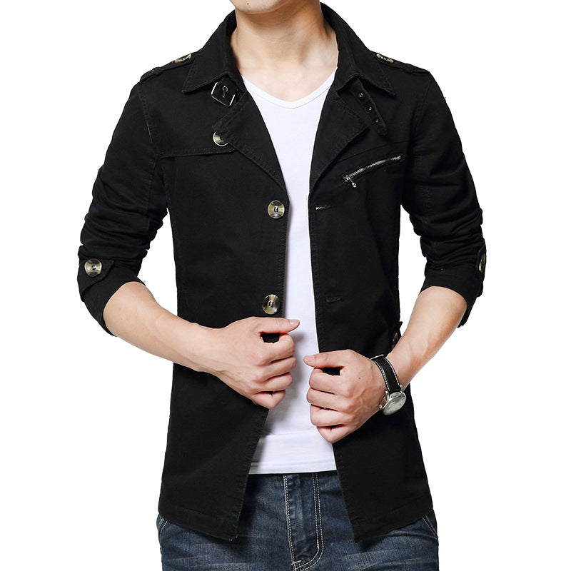 Lightweight Washable Casual Mid Length Jacket