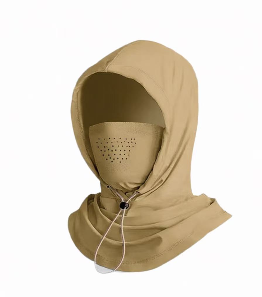 Sunscreen Face Mask With Hood Full-face UV Protection
