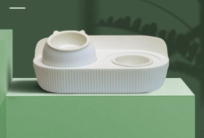 Pet Cat Bowl Ceramic Food Bowl Protect Cervical Spine Food Bowl Food Bowl