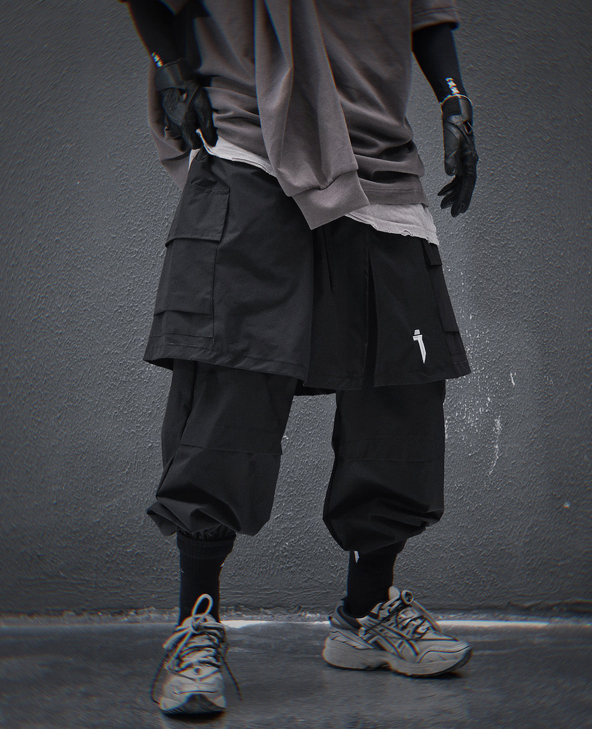 Pantalon de Samouraï Noir HiP80