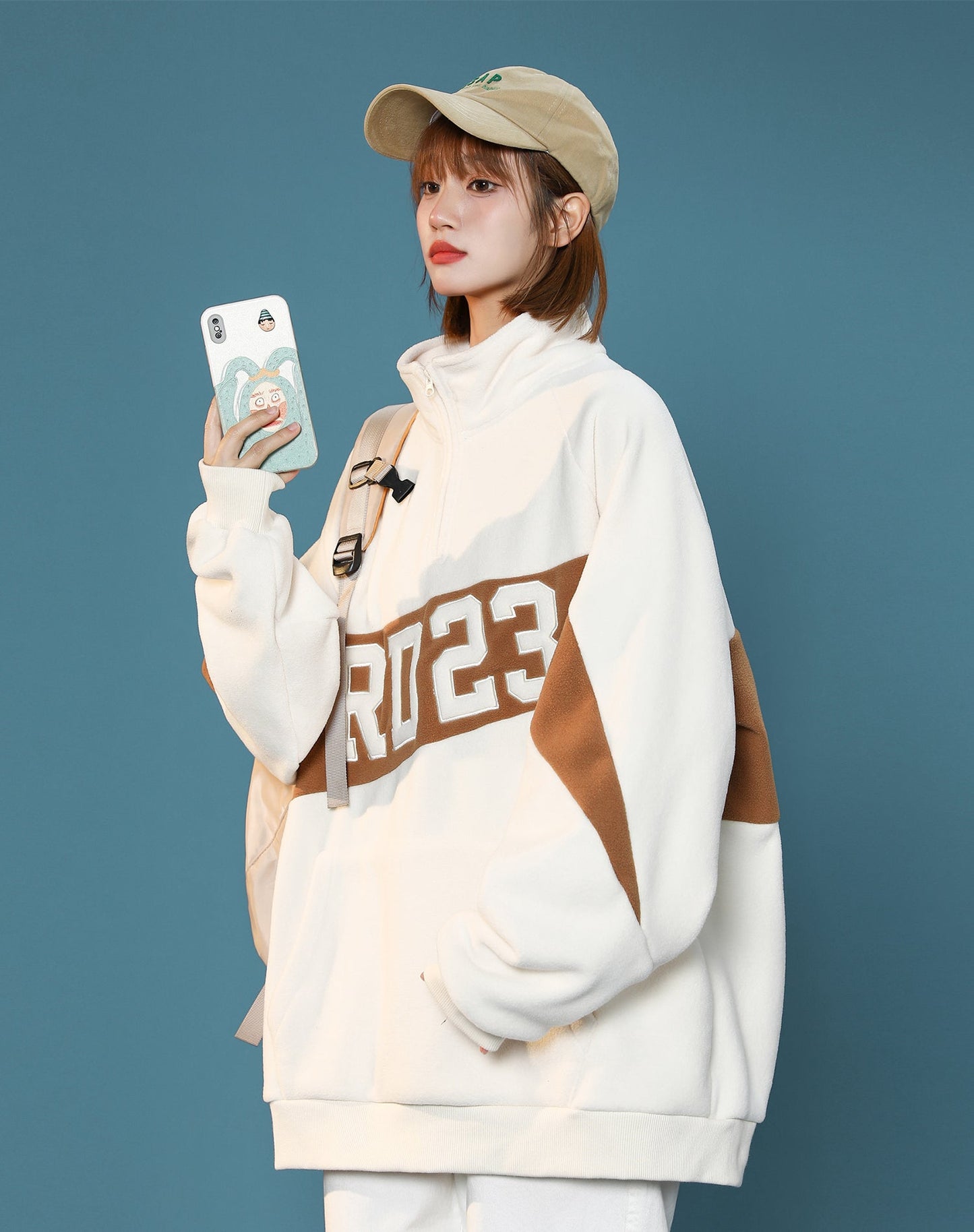 Damen RD23 Quarter-Zip Sweatshirt
