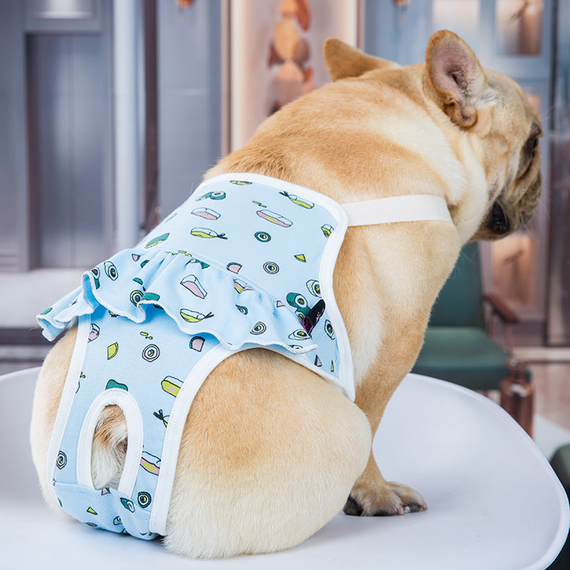 Bull Anti-harassment Estrous Underwear Washable Female Dog Menstrual Safety Pants