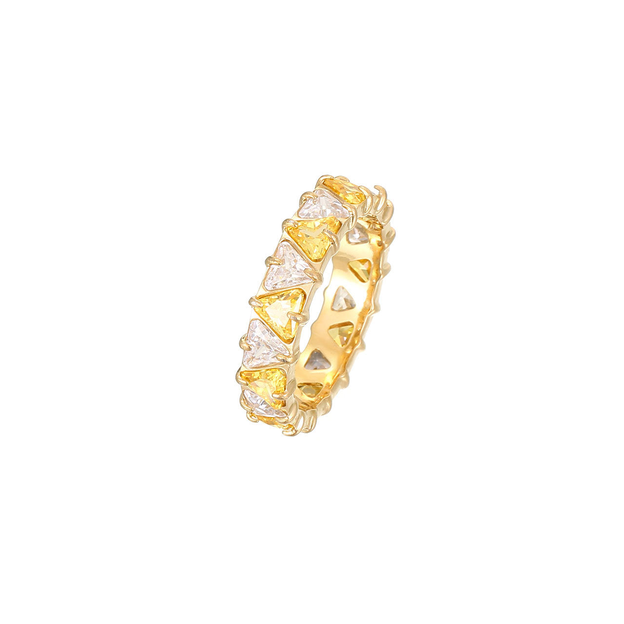 Fashionable Colorful Zircon Ring For Women