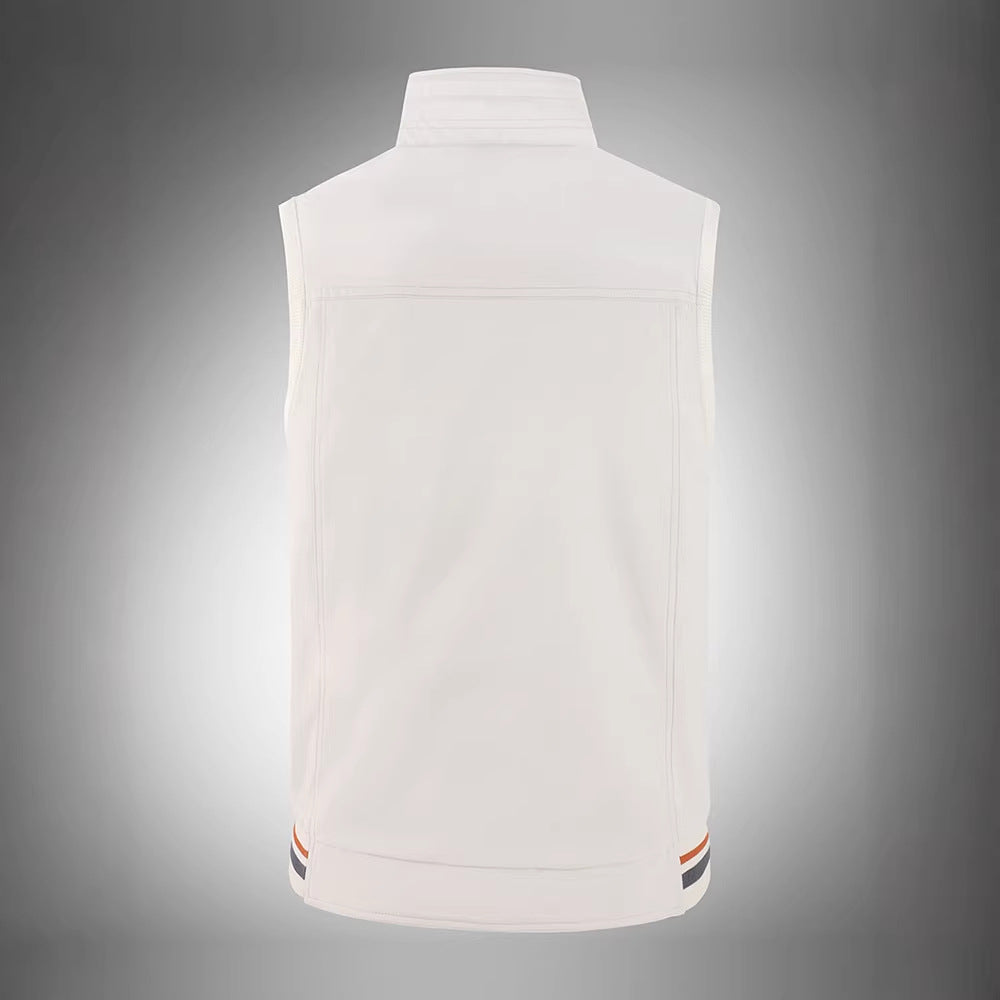 Springautumn New Double-sided Vest For Men Wearable On Either Side