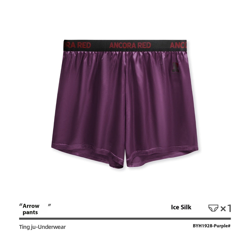 Solid Color Men's Boxers Boxer Briefs