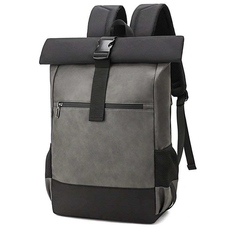 Mens Casual Versatile Backpack Outdoor Waterproof Laptop Bag Large-capacity Travel And College Schoolbag